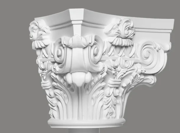Capuchon de demi-colonne C1001-2H