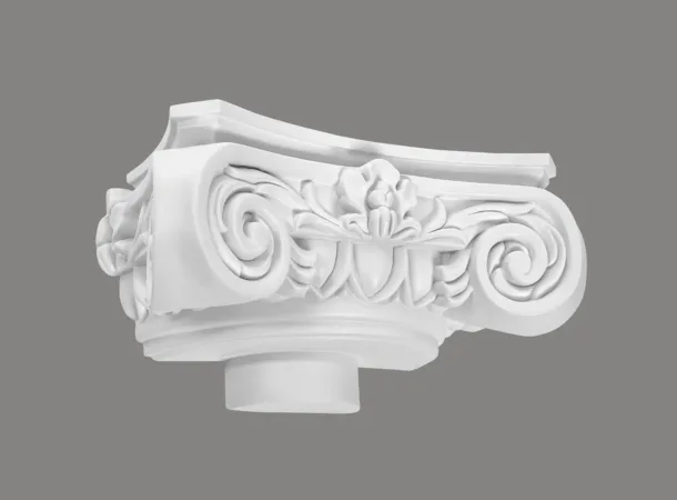 Capuchon de demi-colonne C1002-1H