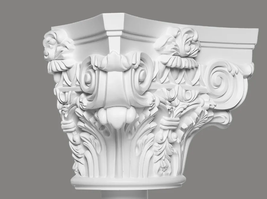 Capuchon de demi-colonne C1002-2H